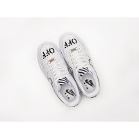 Кроссовки NIKE x OFF-White Air Force 1 Low цвет Белый арт. 23366