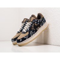 Кроссовки NIKE x Travis Scott Air Force 1 Low цвет Разноцветный арт. 29701