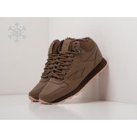 Зимние Кроссовки REEBOK Classic Leather Mid Ripple цвет Коричневый арт. 20519