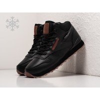 Зимние Кроссовки REEBOK Classic Leather Mid Ripple цвет Черный арт. 32136