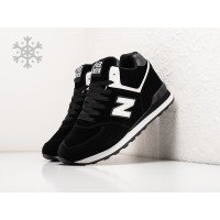 Зимние Кроссовки NEW BALANCE 574 Mid цвет Черный арт. 38838