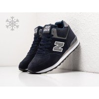 Зимние Кроссовки NEW BALANCE 574 Mid цвет Синий арт. 38840